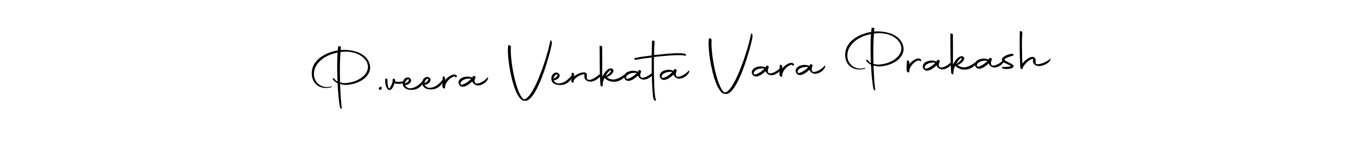 This is the best signature style for the P.veera Venkata Vara Prakash name. Also you like these signature font (Autography-DOLnW). Mix name signature. P.veera Venkata Vara Prakash signature style 10 images and pictures png