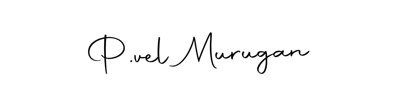 Make a beautiful signature design for name P.vel Murugan. With this signature (Autography-DOLnW) style, you can create a handwritten signature for free. P.vel Murugan signature style 10 images and pictures png