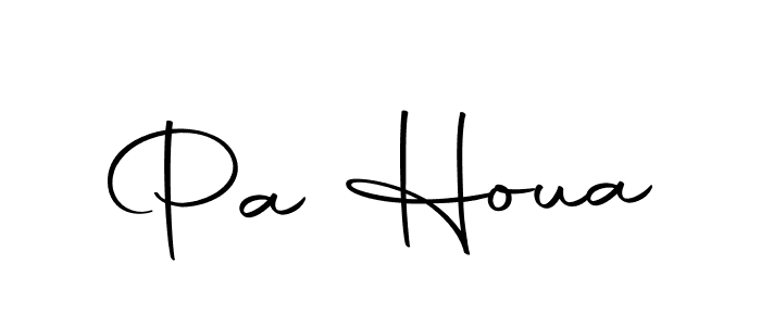 Make a short Pa Houa signature style. Manage your documents anywhere anytime using Autography-DOLnW. Create and add eSignatures, submit forms, share and send files easily. Pa Houa signature style 10 images and pictures png