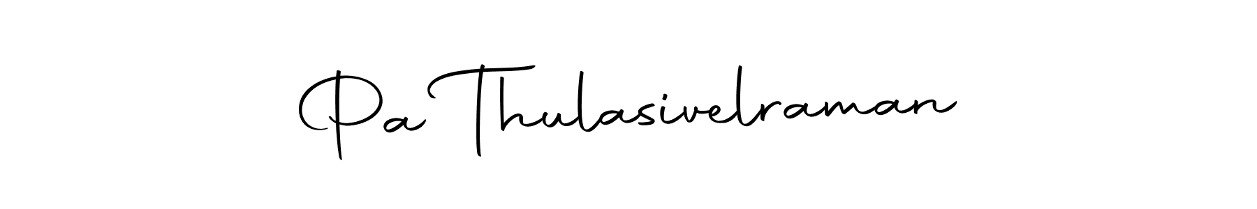 You should practise on your own different ways (Autography-DOLnW) to write your name (Pa Thulasivelraman) in signature. don't let someone else do it for you. Pa Thulasivelraman signature style 10 images and pictures png