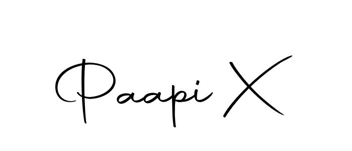 The best way (Autography-DOLnW) to make a short signature is to pick only two or three words in your name. The name Paapi X include a total of six letters. For converting this name. Paapi X signature style 10 images and pictures png