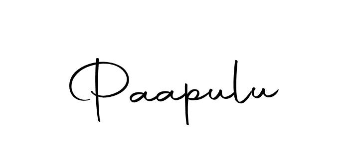 How to make Paapulu signature? Autography-DOLnW is a professional autograph style. Create handwritten signature for Paapulu name. Paapulu signature style 10 images and pictures png