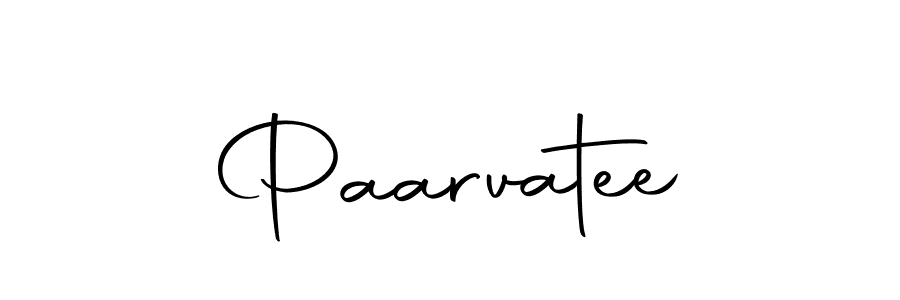 Make a beautiful signature design for name Paarvatee. Use this online signature maker to create a handwritten signature for free. Paarvatee signature style 10 images and pictures png