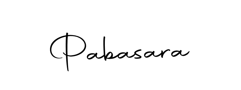 Create a beautiful signature design for name Pabasara. With this signature (Autography-DOLnW) fonts, you can make a handwritten signature for free. Pabasara signature style 10 images and pictures png