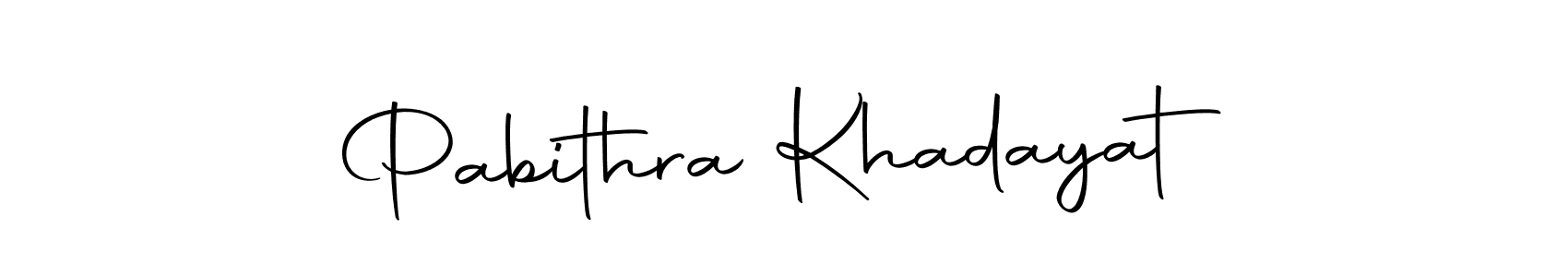 Use a signature maker to create a handwritten signature online. With this signature software, you can design (Autography-DOLnW) your own signature for name Pabithra Khadayat. Pabithra Khadayat signature style 10 images and pictures png