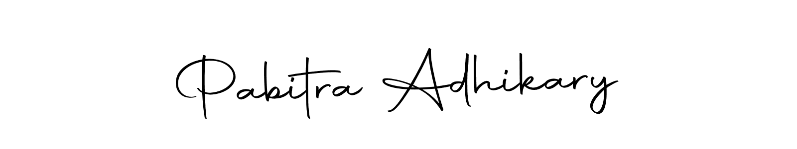 Create a beautiful signature design for name Pabitra Adhikary. With this signature (Autography-DOLnW) fonts, you can make a handwritten signature for free. Pabitra Adhikary signature style 10 images and pictures png