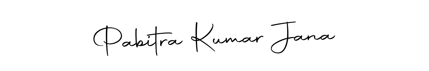 How to make Pabitra Kumar Jana name signature. Use Autography-DOLnW style for creating short signs online. This is the latest handwritten sign. Pabitra Kumar Jana signature style 10 images and pictures png