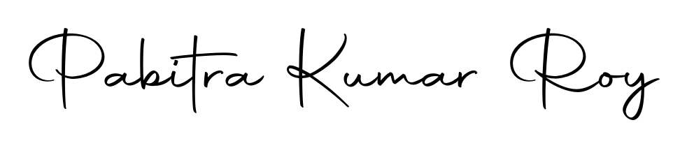 A stylish, flowing autograph style designed for name Pabitra Kumar Roy using Autography-DOLnW typography. Perfect for digital creative projects. Pabitra Kumar Roy signature style 10 images and pictures png
