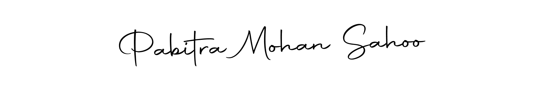 Create a beautiful signature design for name Pabitra Mohan Sahoo. With this signature (Autography-DOLnW) fonts, you can make a handwritten signature for free. Pabitra Mohan Sahoo signature style 10 images and pictures png