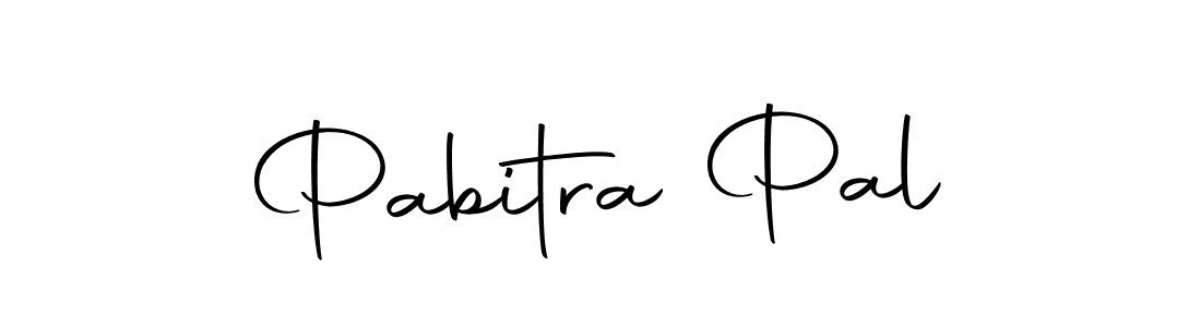 How to make Pabitra Pal name signature. Use Autography-DOLnW style for creating short signs online. This is the latest handwritten sign. Pabitra Pal signature style 10 images and pictures png