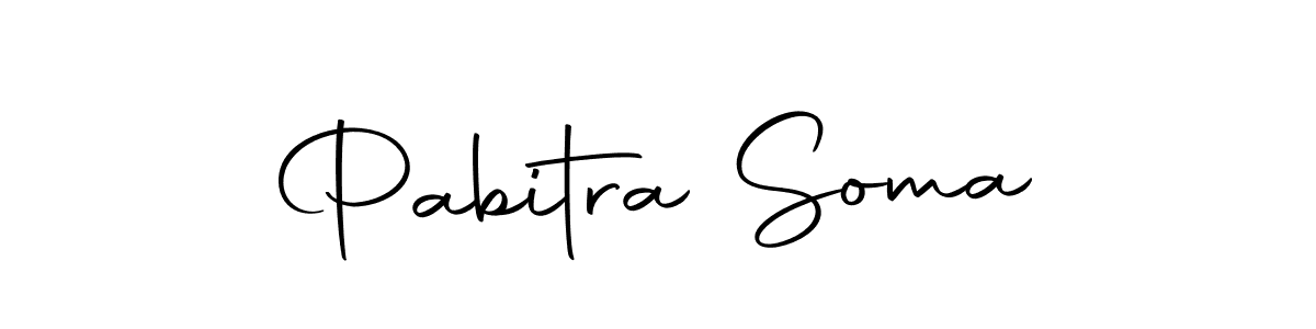 Make a beautiful signature design for name Pabitra Soma. Use this online signature maker to create a handwritten signature for free. Pabitra Soma signature style 10 images and pictures png