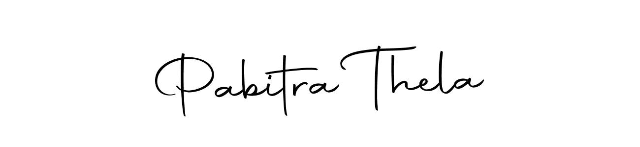 Also we have Pabitra Thela name is the best signature style. Create professional handwritten signature collection using Autography-DOLnW autograph style. Pabitra Thela signature style 10 images and pictures png