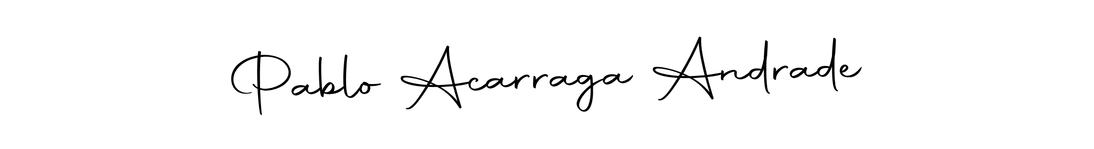 You can use this online signature creator to create a handwritten signature for the name Pablo Acarraga Andrade. This is the best online autograph maker. Pablo Acarraga Andrade signature style 10 images and pictures png