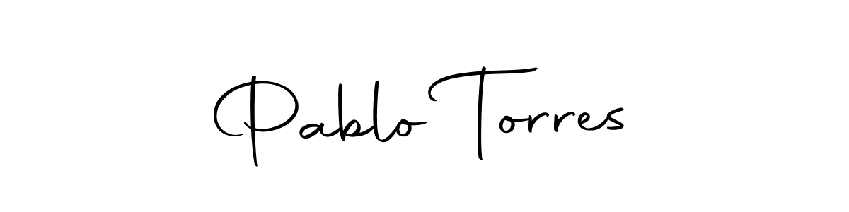 Create a beautiful signature design for name Pablo Torres. With this signature (Autography-DOLnW) fonts, you can make a handwritten signature for free. Pablo Torres signature style 10 images and pictures png