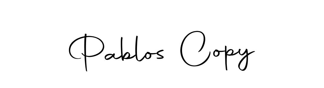 You should practise on your own different ways (Autography-DOLnW) to write your name (Pablos Copy) in signature. don't let someone else do it for you. Pablos Copy signature style 10 images and pictures png