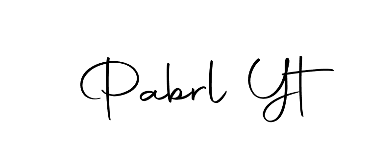 The best way (Autography-DOLnW) to make a short signature is to pick only two or three words in your name. The name Pabrl Yt include a total of six letters. For converting this name. Pabrl Yt signature style 10 images and pictures png