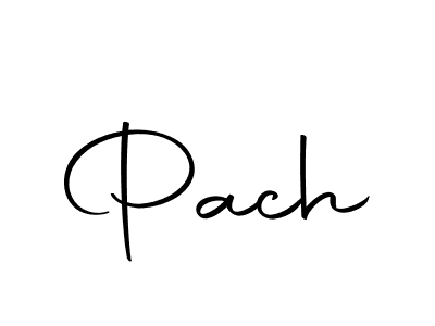 Use a signature maker to create a handwritten signature online. With this signature software, you can design (Autography-DOLnW) your own signature for name Pach. Pach signature style 10 images and pictures png