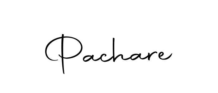 Create a beautiful signature design for name Pachare. With this signature (Autography-DOLnW) fonts, you can make a handwritten signature for free. Pachare signature style 10 images and pictures png