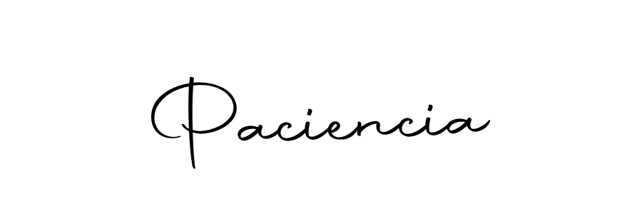 It looks lik you need a new signature style for name Paciencia. Design unique handwritten (Autography-DOLnW) signature with our free signature maker in just a few clicks. Paciencia signature style 10 images and pictures png