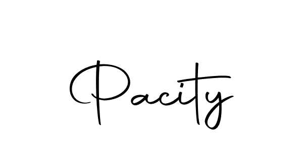 How to make Pacity name signature. Use Autography-DOLnW style for creating short signs online. This is the latest handwritten sign. Pacity signature style 10 images and pictures png