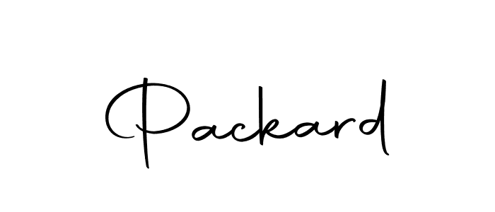 Create a beautiful signature design for name Packard. With this signature (Autography-DOLnW) fonts, you can make a handwritten signature for free. Packard signature style 10 images and pictures png