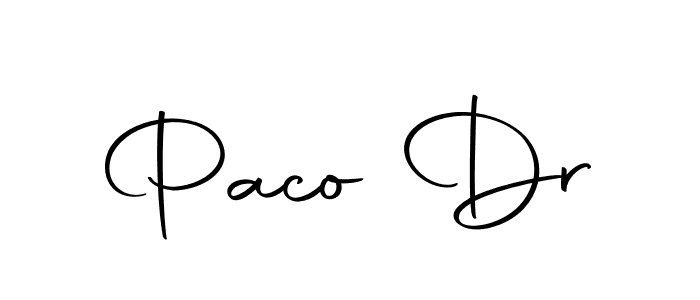 How to Draw Paco Dr signature style? Autography-DOLnW is a latest design signature styles for name Paco Dr. Paco Dr signature style 10 images and pictures png