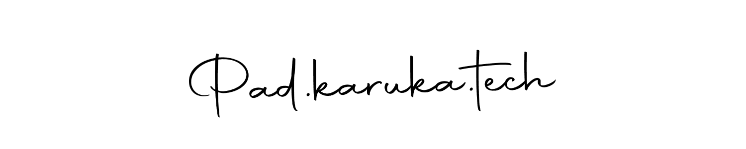 How to make Pad.karuka.tech signature? Autography-DOLnW is a professional autograph style. Create handwritten signature for Pad.karuka.tech name. Pad.karuka.tech signature style 10 images and pictures png
