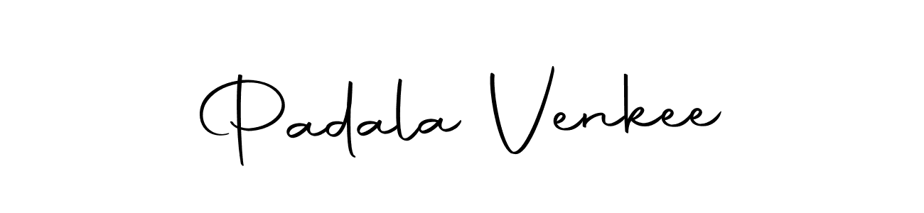Create a beautiful signature design for name Padala Venkee. With this signature (Autography-DOLnW) fonts, you can make a handwritten signature for free. Padala Venkee signature style 10 images and pictures png