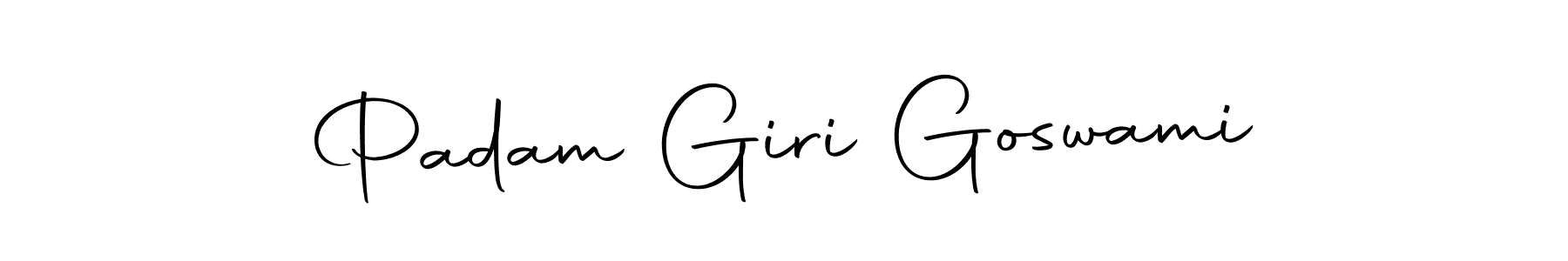 if you are searching for the best signature style for your name Padam Giri Goswami. so please give up your signature search. here we have designed multiple signature styles  using Autography-DOLnW. Padam Giri Goswami signature style 10 images and pictures png