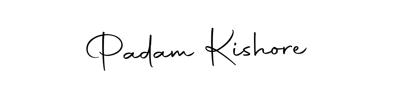 Make a beautiful signature design for name Padam Kishore. Use this online signature maker to create a handwritten signature for free. Padam Kishore signature style 10 images and pictures png