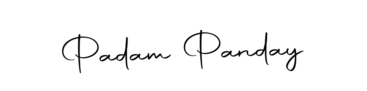 if you are searching for the best signature style for your name Padam Panday. so please give up your signature search. here we have designed multiple signature styles  using Autography-DOLnW. Padam Panday signature style 10 images and pictures png