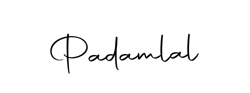 The best way (Autography-DOLnW) to make a short signature is to pick only two or three words in your name. The name Padamlal include a total of six letters. For converting this name. Padamlal signature style 10 images and pictures png