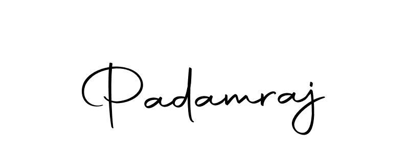 Use a signature maker to create a handwritten signature online. With this signature software, you can design (Autography-DOLnW) your own signature for name Padamraj. Padamraj signature style 10 images and pictures png