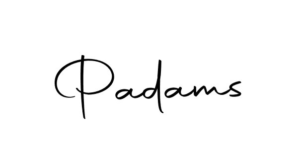 Also we have Padams name is the best signature style. Create professional handwritten signature collection using Autography-DOLnW autograph style. Padams signature style 10 images and pictures png