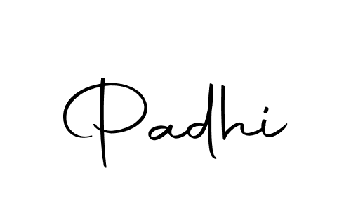 Use a signature maker to create a handwritten signature online. With this signature software, you can design (Autography-DOLnW) your own signature for name Padhi. Padhi signature style 10 images and pictures png