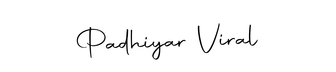 Use a signature maker to create a handwritten signature online. With this signature software, you can design (Autography-DOLnW) your own signature for name Padhiyar Viral. Padhiyar Viral signature style 10 images and pictures png
