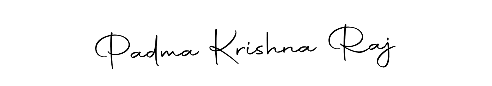 Design your own signature with our free online signature maker. With this signature software, you can create a handwritten (Autography-DOLnW) signature for name Padma Krishna Raj. Padma Krishna Raj signature style 10 images and pictures png