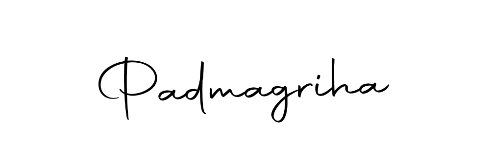 Create a beautiful signature design for name Padmagriha. With this signature (Autography-DOLnW) fonts, you can make a handwritten signature for free. Padmagriha signature style 10 images and pictures png