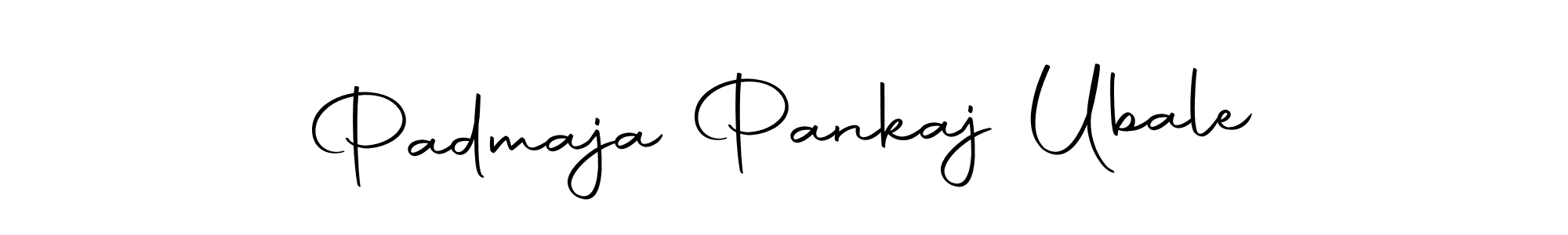 Design your own signature with our free online signature maker. With this signature software, you can create a handwritten (Autography-DOLnW) signature for name Padmaja Pankaj Ubale. Padmaja Pankaj Ubale signature style 10 images and pictures png