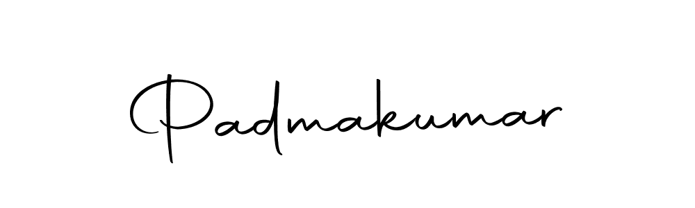 Create a beautiful signature design for name Padmakumar. With this signature (Autography-DOLnW) fonts, you can make a handwritten signature for free. Padmakumar signature style 10 images and pictures png