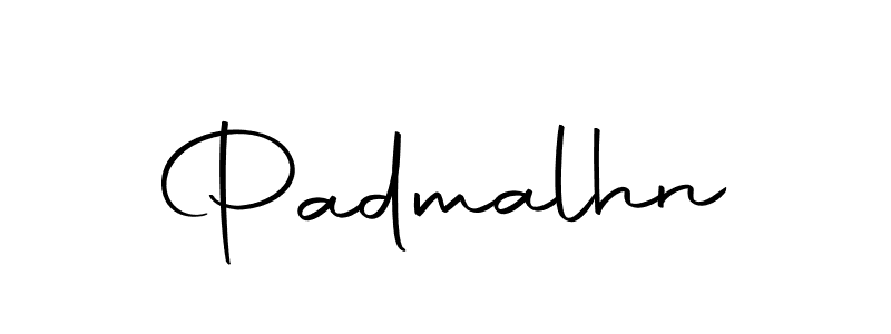 Design your own signature with our free online signature maker. With this signature software, you can create a handwritten (Autography-DOLnW) signature for name Padmalhn. Padmalhn signature style 10 images and pictures png