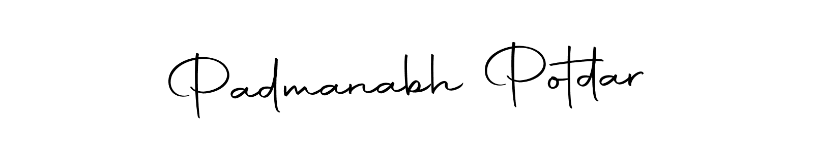Make a beautiful signature design for name Padmanabh Potdar. With this signature (Autography-DOLnW) style, you can create a handwritten signature for free. Padmanabh Potdar signature style 10 images and pictures png