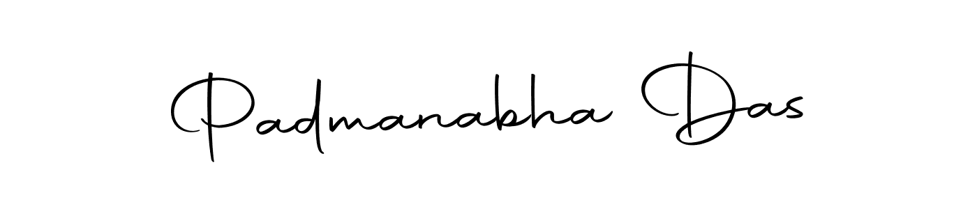 Create a beautiful signature design for name Padmanabha Das. With this signature (Autography-DOLnW) fonts, you can make a handwritten signature for free. Padmanabha Das signature style 10 images and pictures png