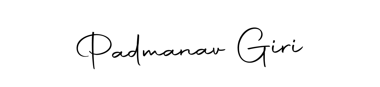 Use a signature maker to create a handwritten signature online. With this signature software, you can design (Autography-DOLnW) your own signature for name Padmanav Giri. Padmanav Giri signature style 10 images and pictures png