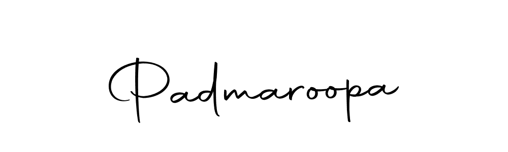 How to make Padmaroopa signature? Autography-DOLnW is a professional autograph style. Create handwritten signature for Padmaroopa name. Padmaroopa signature style 10 images and pictures png