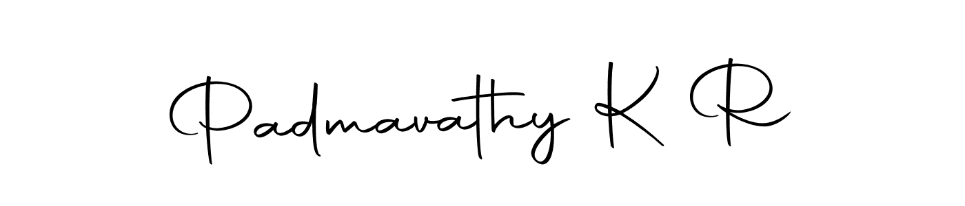 The best way (Autography-DOLnW) to make a short signature is to pick only two or three words in your name. The name Padmavathy K R include a total of six letters. For converting this name. Padmavathy K R signature style 10 images and pictures png