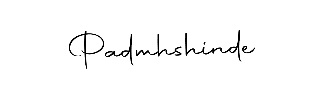 How to make Padmhshinde signature? Autography-DOLnW is a professional autograph style. Create handwritten signature for Padmhshinde name. Padmhshinde signature style 10 images and pictures png