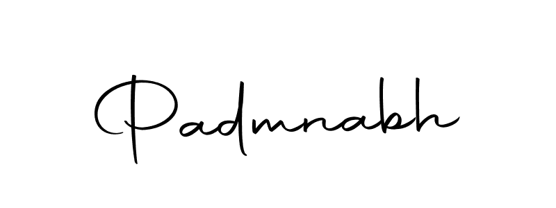 How to make Padmnabh name signature. Use Autography-DOLnW style for creating short signs online. This is the latest handwritten sign. Padmnabh signature style 10 images and pictures png