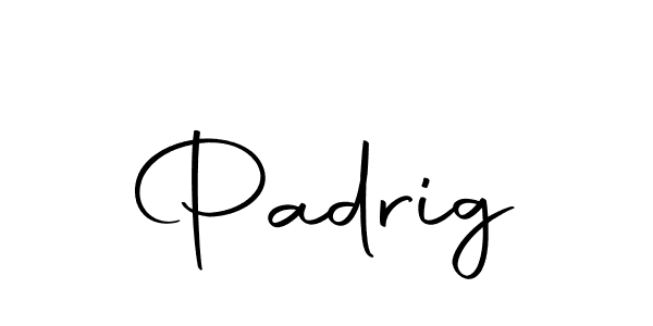 Padrig stylish signature style. Best Handwritten Sign (Autography-DOLnW) for my name. Handwritten Signature Collection Ideas for my name Padrig. Padrig signature style 10 images and pictures png