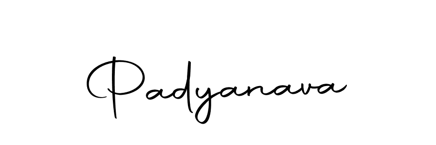 Use a signature maker to create a handwritten signature online. With this signature software, you can design (Autography-DOLnW) your own signature for name Padyanava. Padyanava signature style 10 images and pictures png